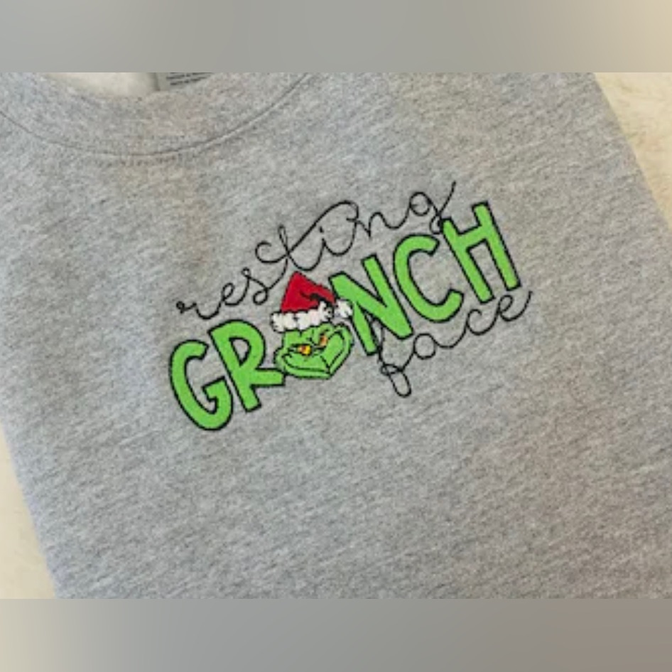 Brand New Grinch Sweater I Made